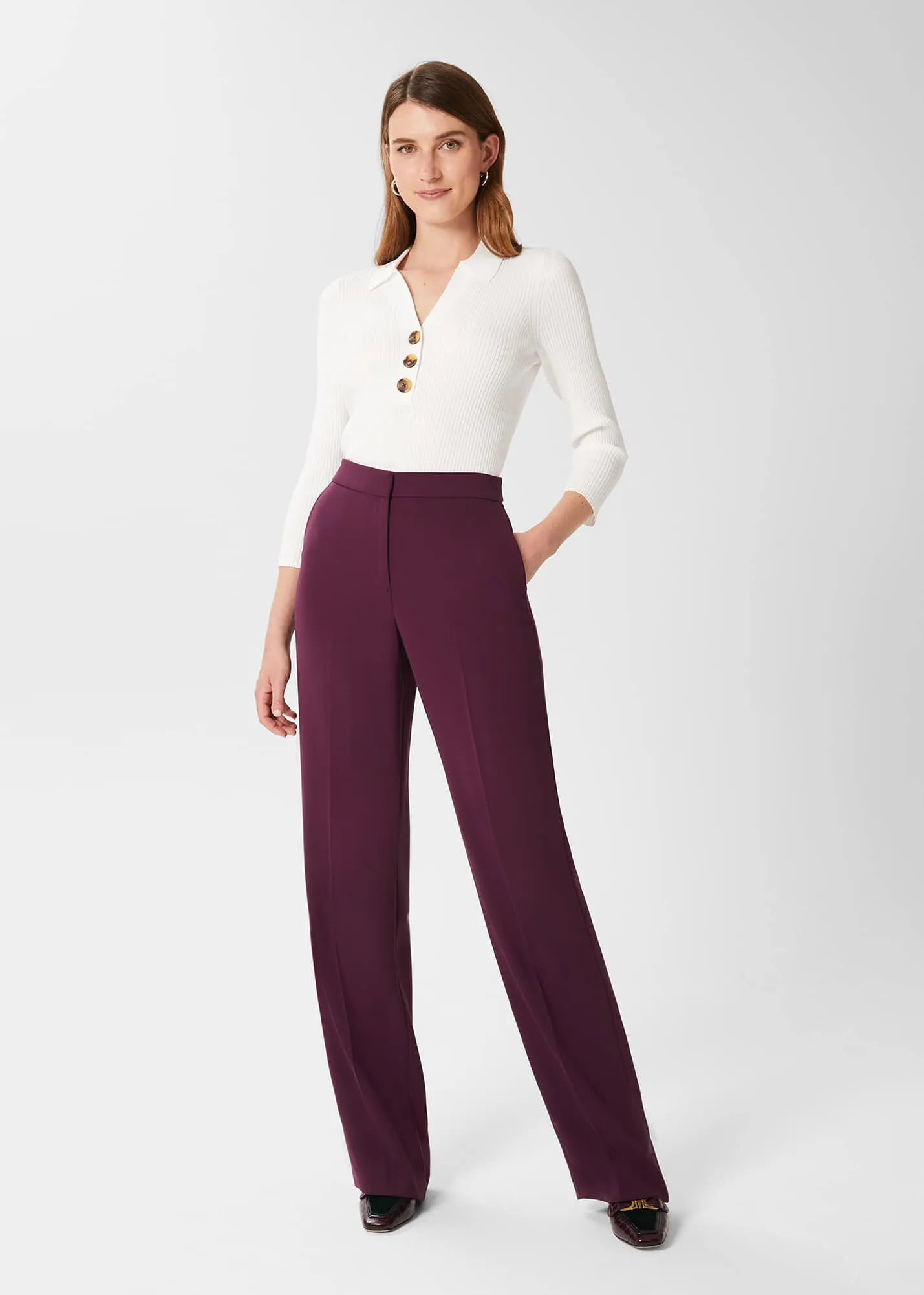 Adelia Straight Trousers 