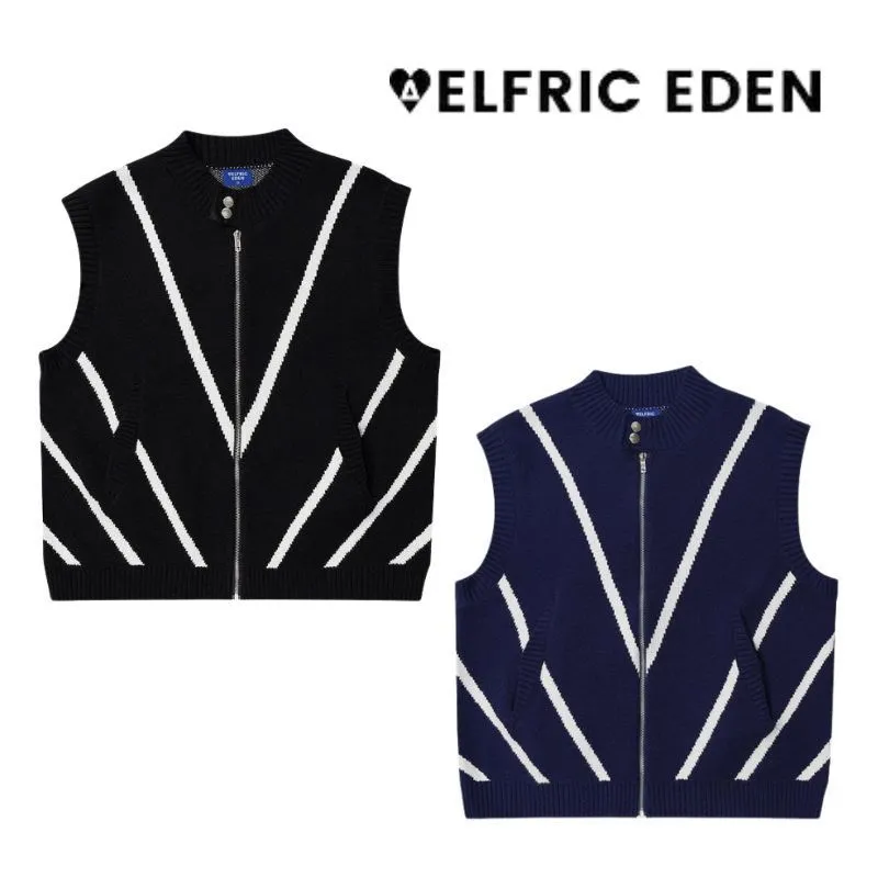 Aelfric Eden  |Stripes Unisex Street Style Vests & Gillets