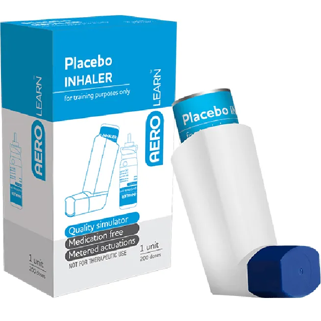 AEROLEARN Asthma Placebo Inhaler Puffer Dummy