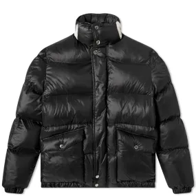 Alexander McQueen Grafitti Logo Puffer JacketBlack