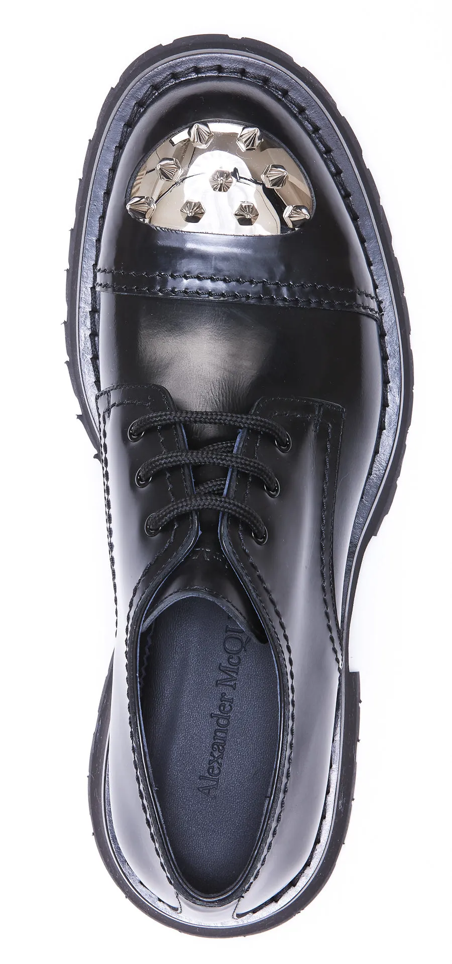 Alexander McQueen Punk Stud Derby Shoes