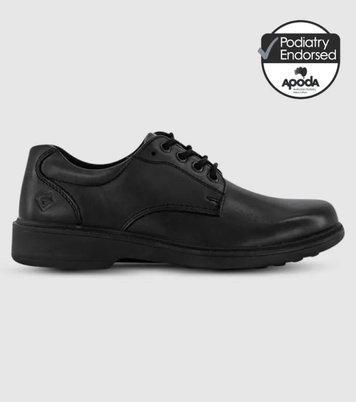 alpha riley junior boys school shoes