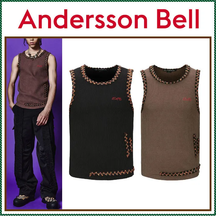 ANDERSSON BELL  |Sleeveless Street Style Vests & Gillets