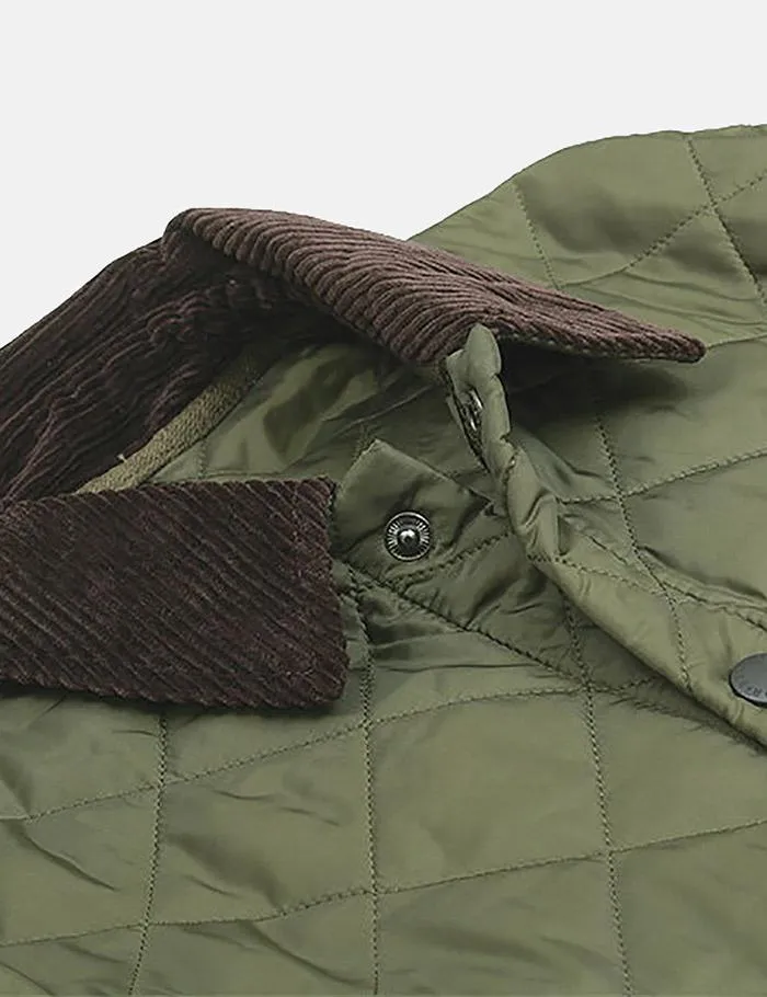 Barbour Heritage Liddesdale Quilted Jacket - Olive Green