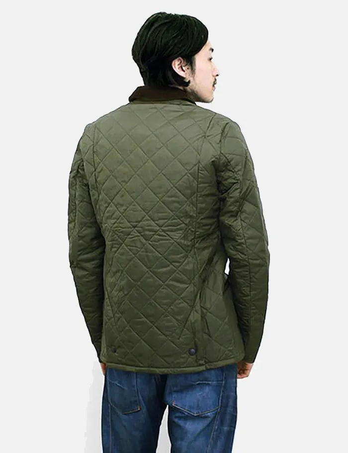 Barbour Heritage Liddesdale Quilted Jacket - Olive Green