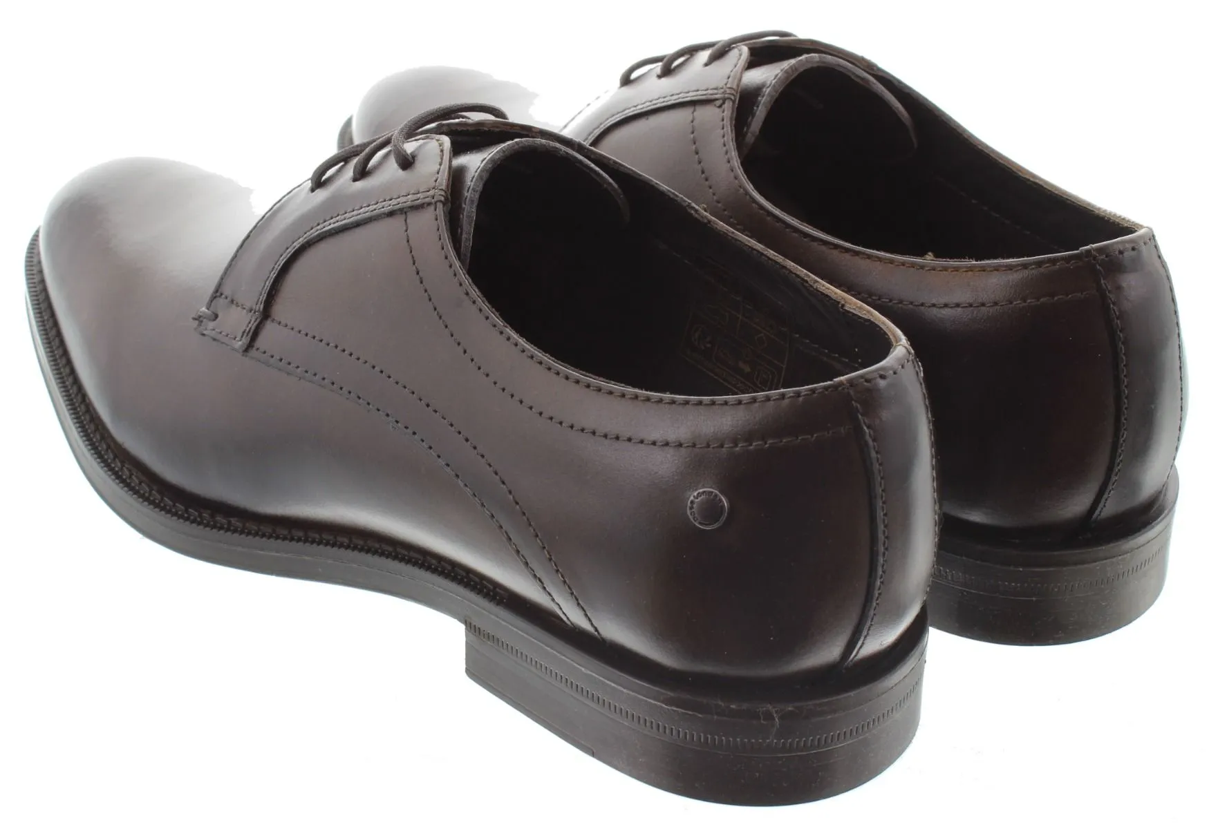 BASE Mens Hadley Lace Shoes In Brown