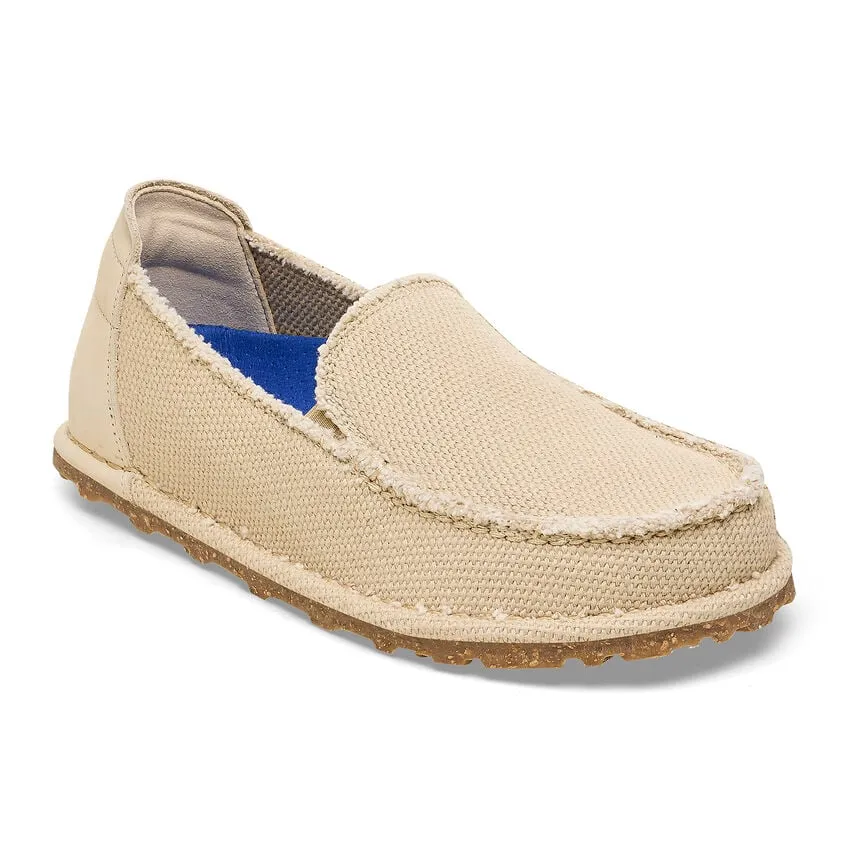 Birkenstock Women’s Utti Textile Slip On Shoes-Sandcastle