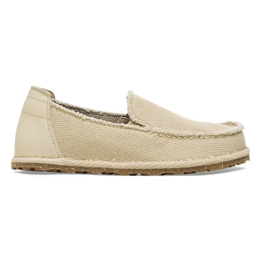 Birkenstock Women’s Utti Textile Slip On Shoes-Sandcastle