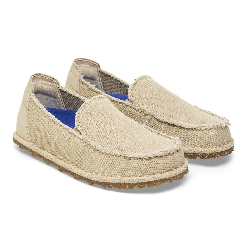 Birkenstock Women’s Utti Textile Slip On Shoes-Sandcastle