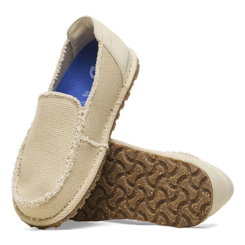 Birkenstock Women’s Utti Textile Slip On Shoes-Sandcastle