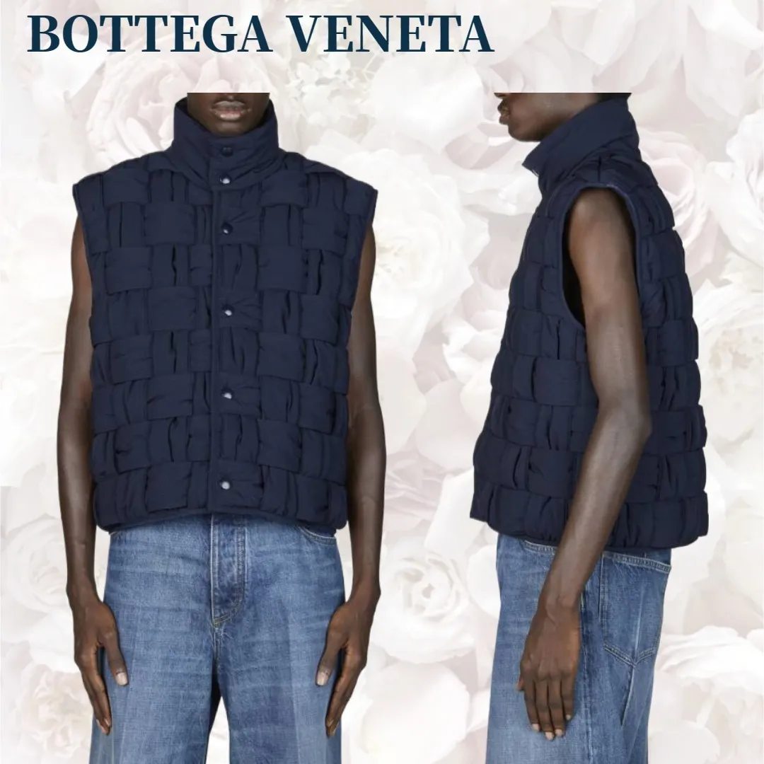 BOTTEGA VENETA  |Nylon Street Style Plain Vests & Gillets