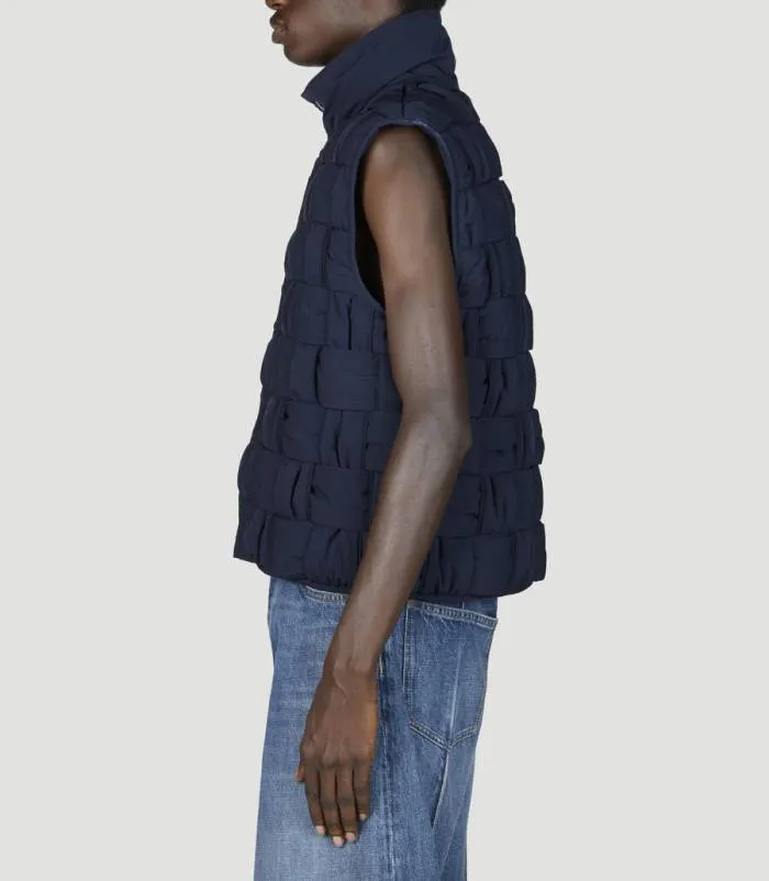 BOTTEGA VENETA  |Nylon Street Style Plain Vests & Gillets