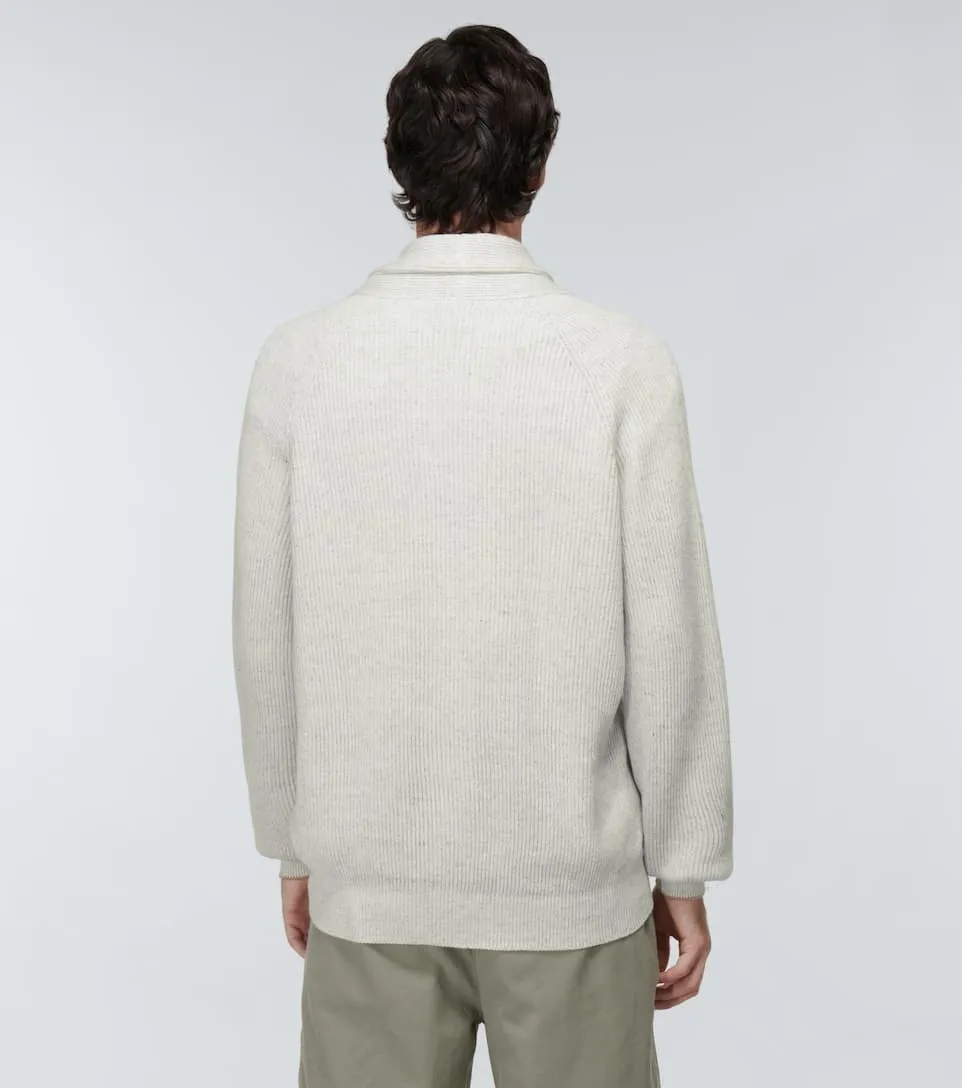 BRUNELLO CUCINELLI  |Button-down Linen Plain Cotton Cardigans