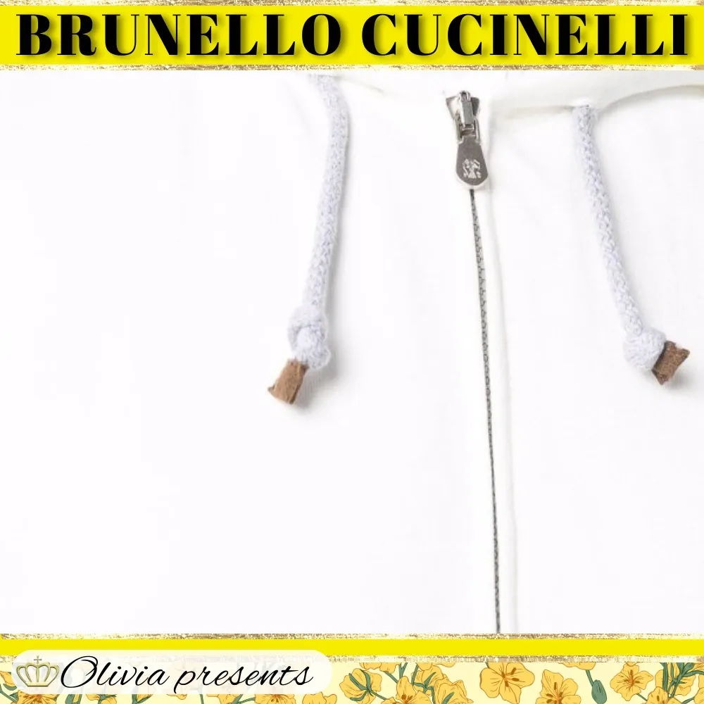 BRUNELLO CUCINELLI  |Sleeveless Street Style Plain Cotton Vests & Gillets