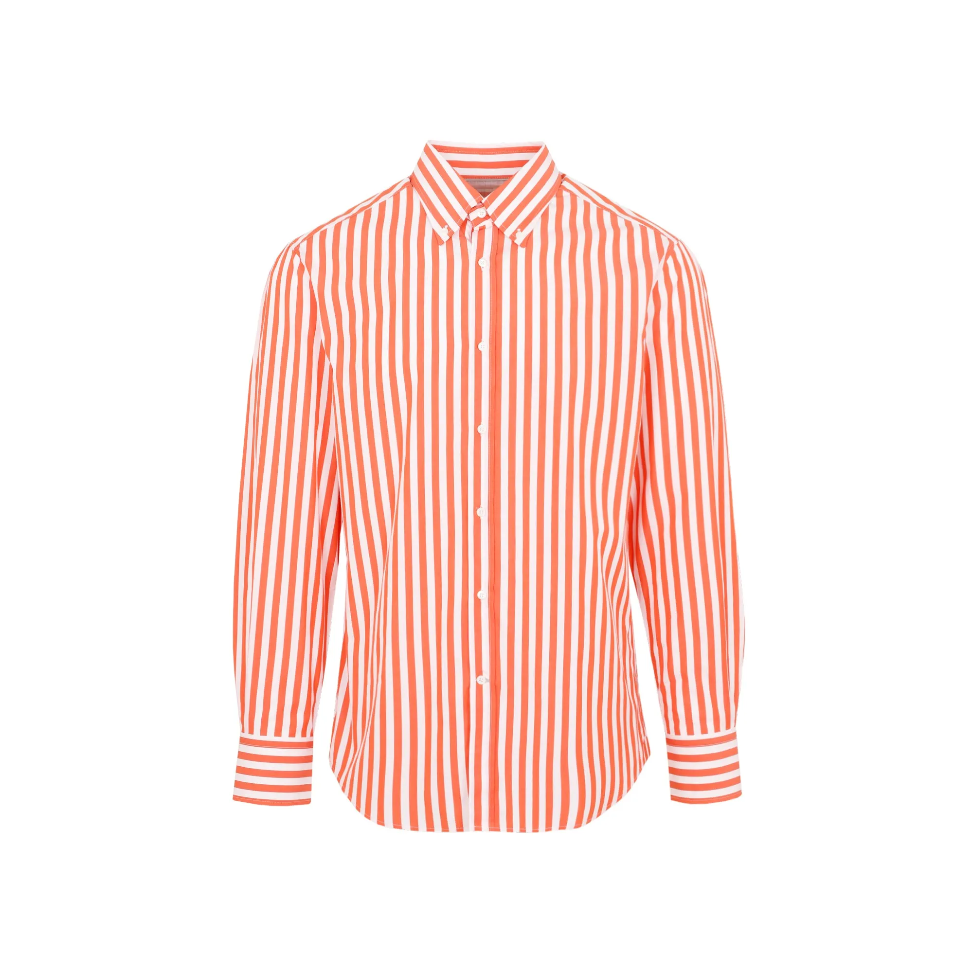 Brunello Cucinelli Striped Button-Up Shirt