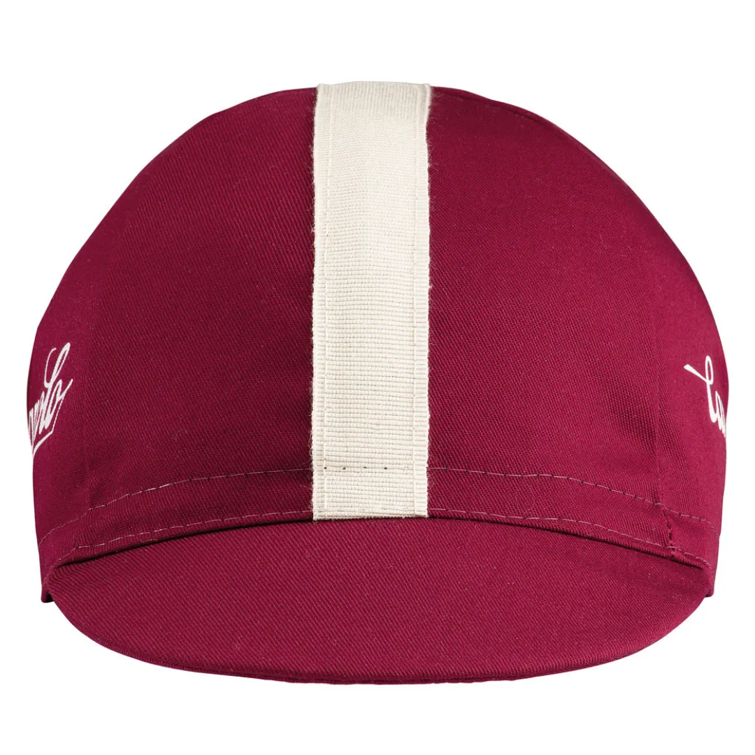 CAMPAGNOLO CLASSIC BURGANDY CYCLING CAP ACCESSORY