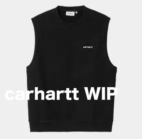 Carhartt  |Sweat Street Style Logo Vests & Gillets