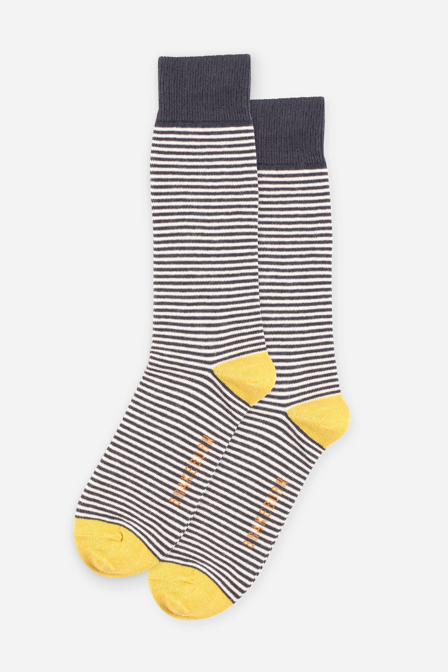 Charcoal Stripe Socks