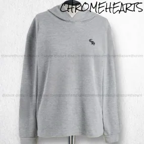 CHROME HEARTS  |Unisex Street Style Long Sleeves Plain Logo