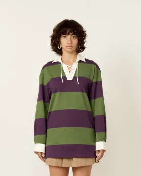 Chu Striped Rugby Shirt