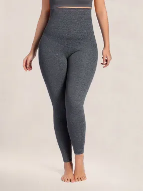 Curveez High Waisted Shaping Grey Leggings