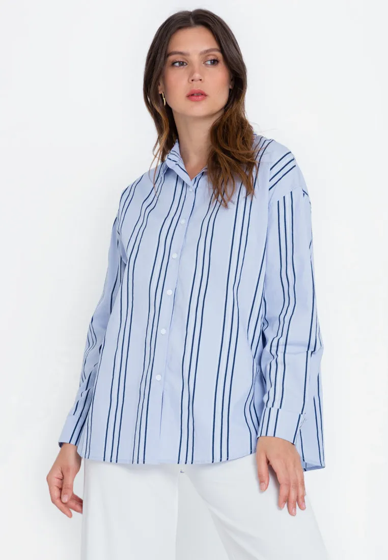 DEX Striped Shirt