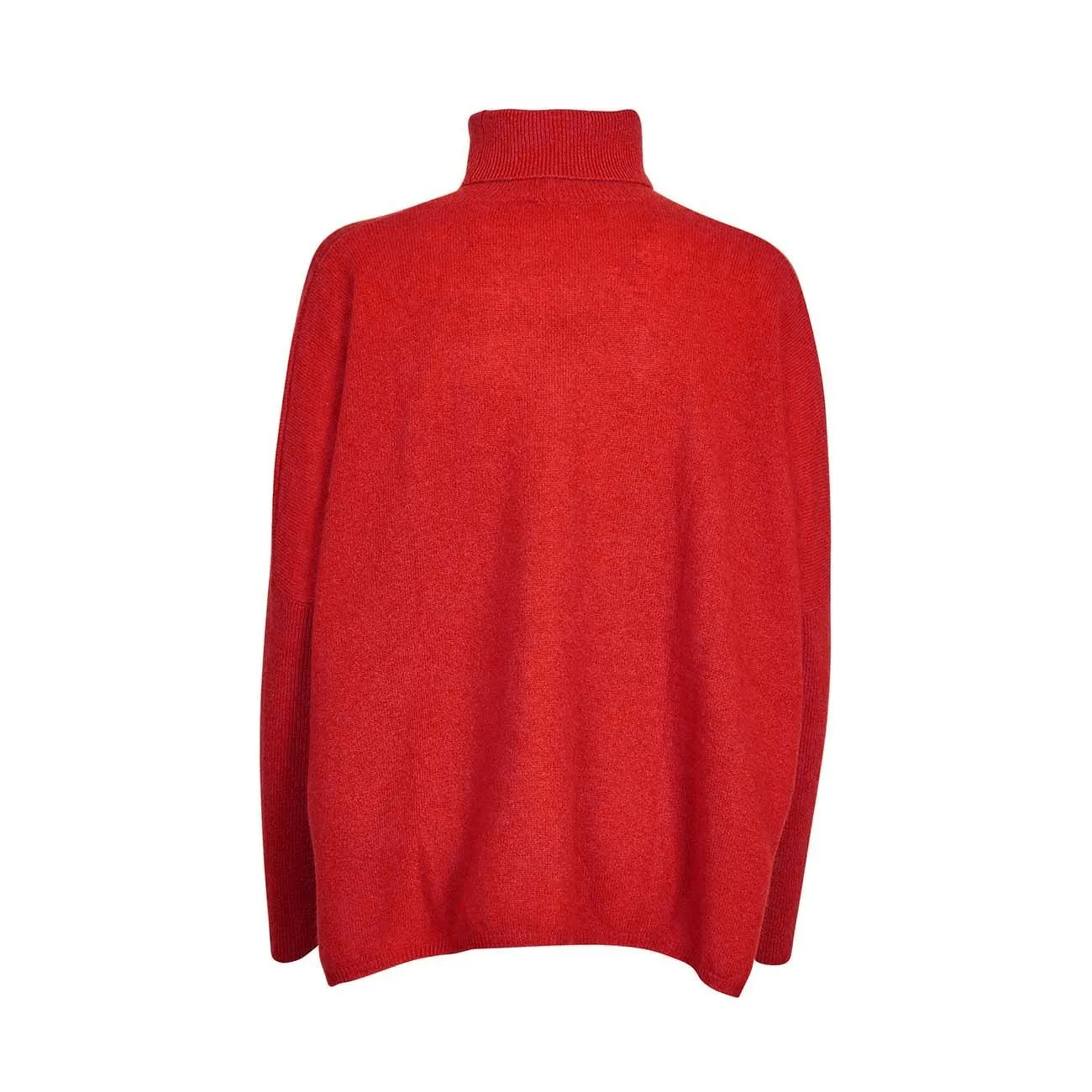 DOLCEVITA PONCHO CLARA Donna Rosso