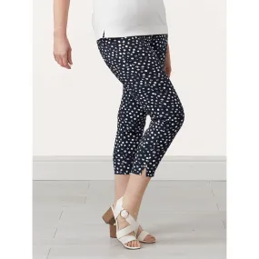 Dotted Cropped Trousers