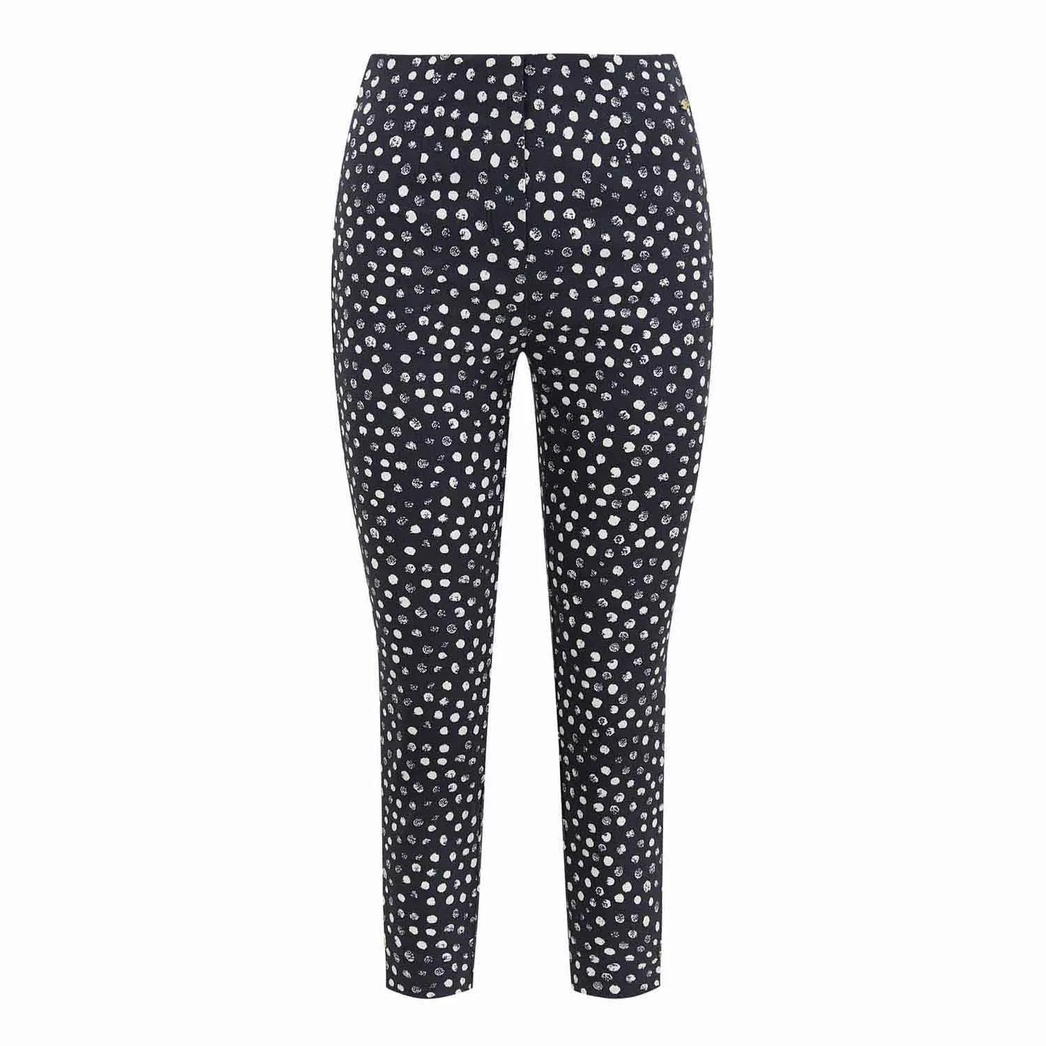 Dotted Cropped Trousers