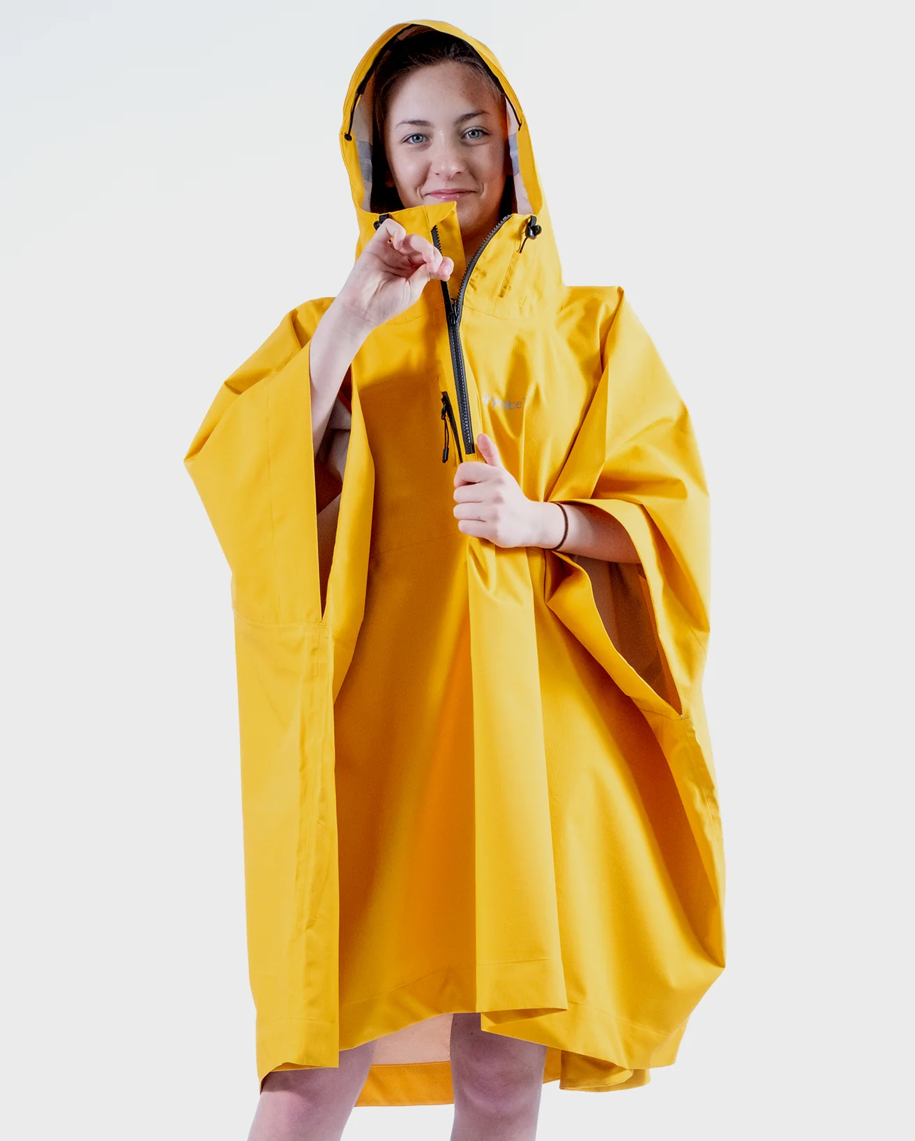 dryrobe Kids Waterproof Poncho - Yellow