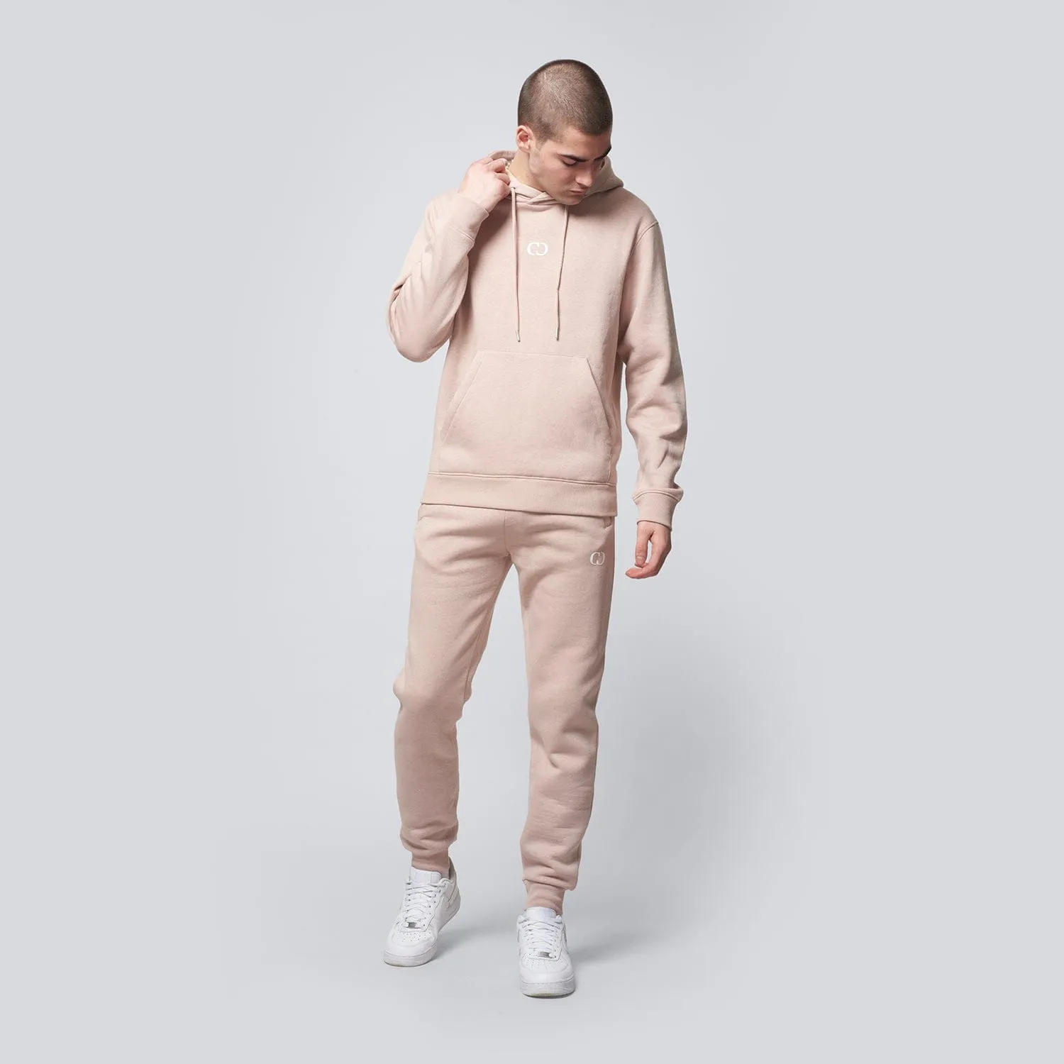 ECO ESSENTIAL RECYCLED JOGGER - DUSTY PINK