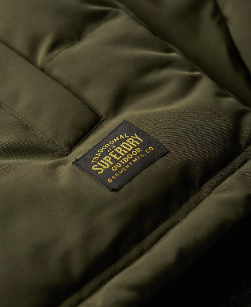 Everest Hooded Puffer Gilet | Surplus Goods Olive