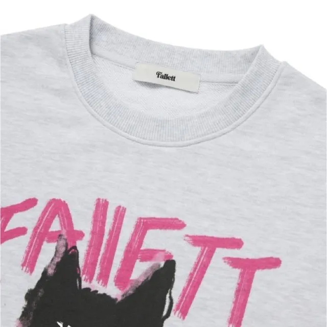 Fallett  |Unisex Street Style Long Sleeves Cotton Logo