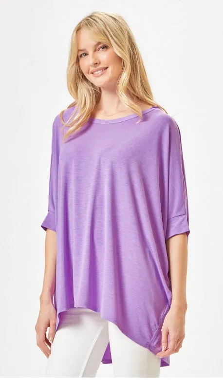 Feeling Free Tunic Top - Lavender