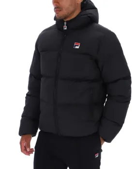 Fila Harry Heavyily Padded Jacket Black Sharkskin