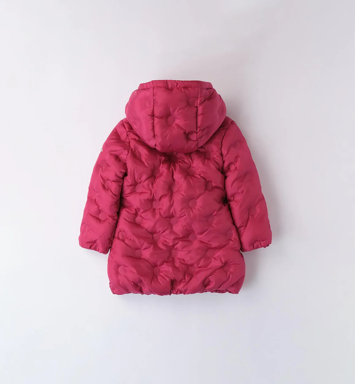 Girl's long down jacket