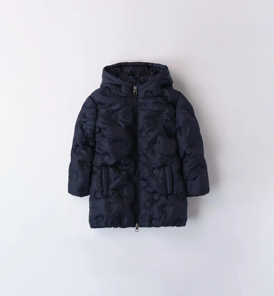 Girl's long down jacket