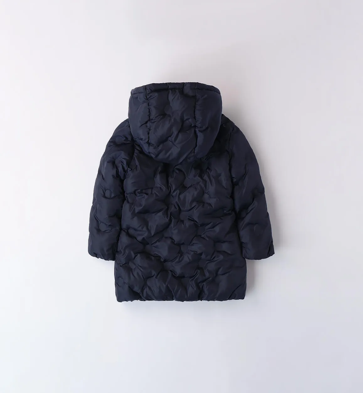 Girl's long down jacket