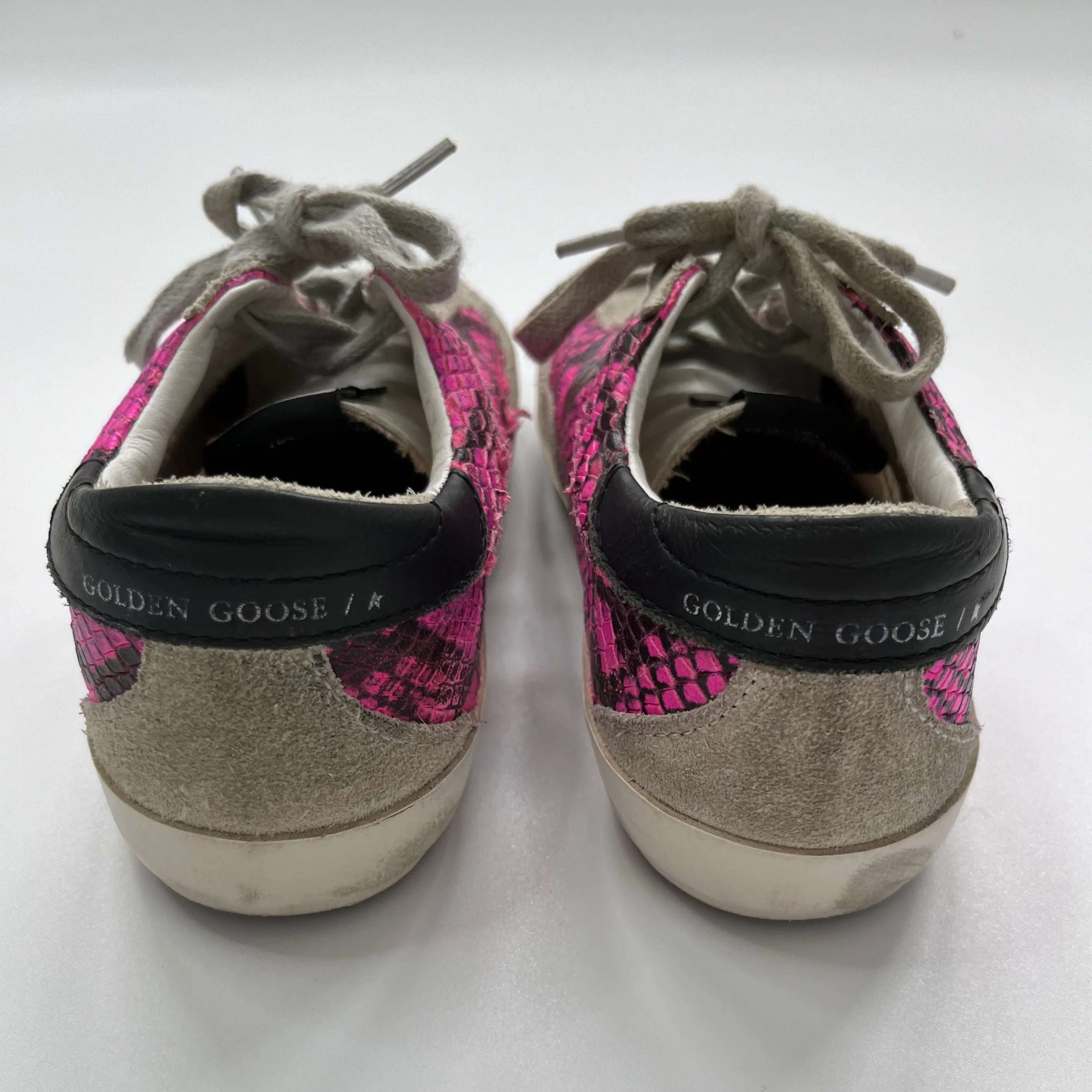 Golden Goose Neon Snake Sneakers: Size EU 31