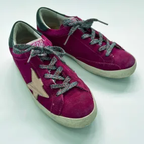 Golden Goose Purple Suede Sneakers: Size EU 33