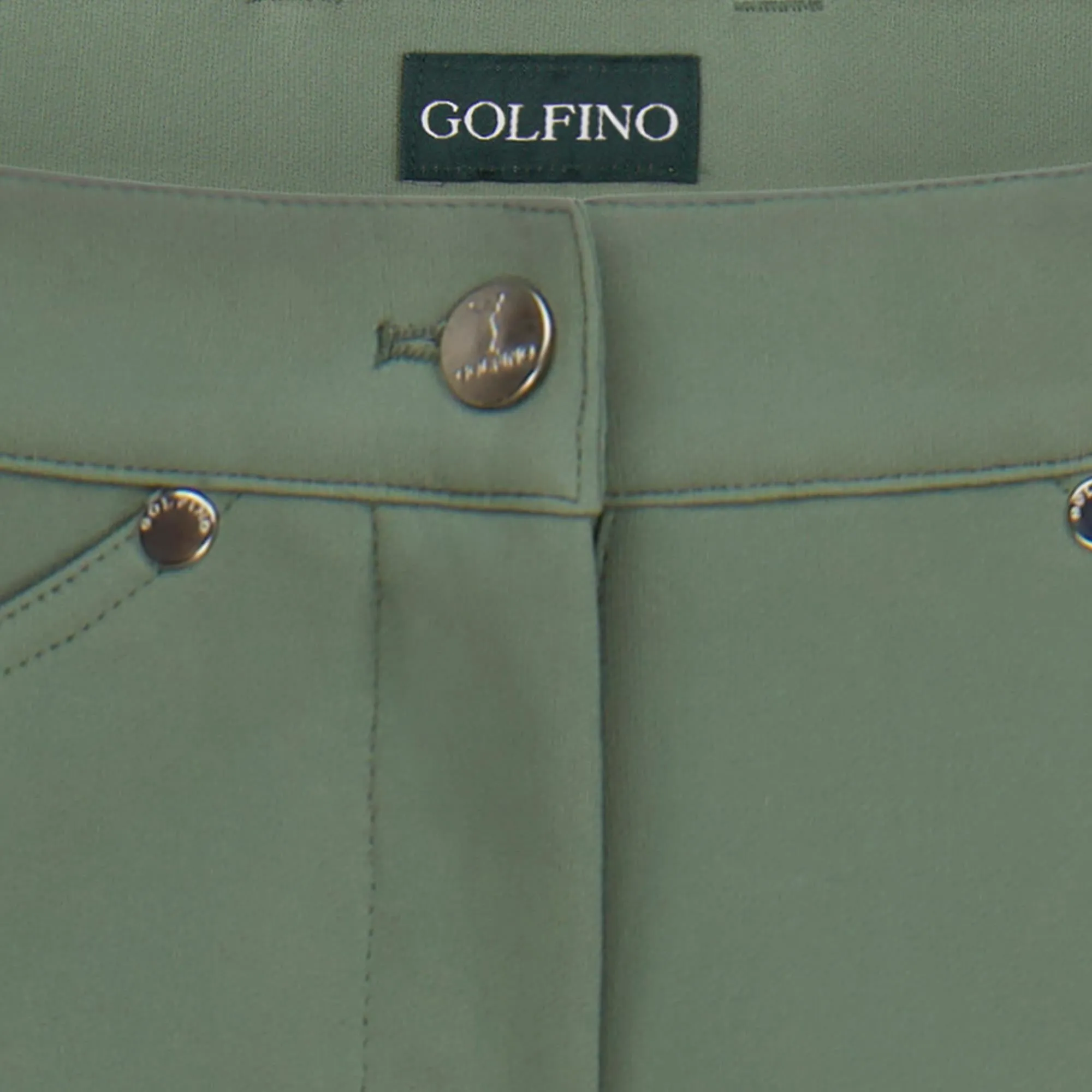 Golfino Susanna Thermal Ladies Winter Golf Trousers Sea Spay 29.5 Inch Leg