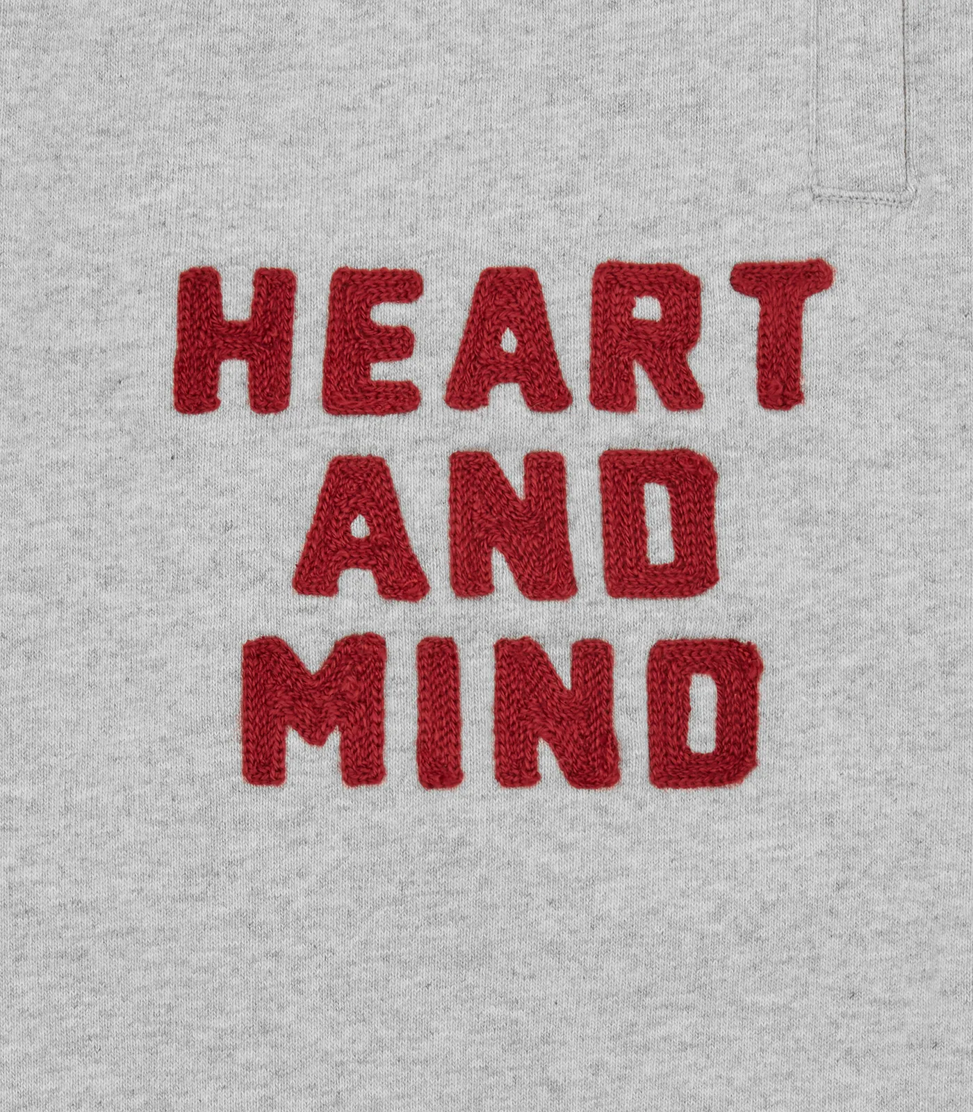 HEART AND MIND SWEATPANTS - HEATHER GREY