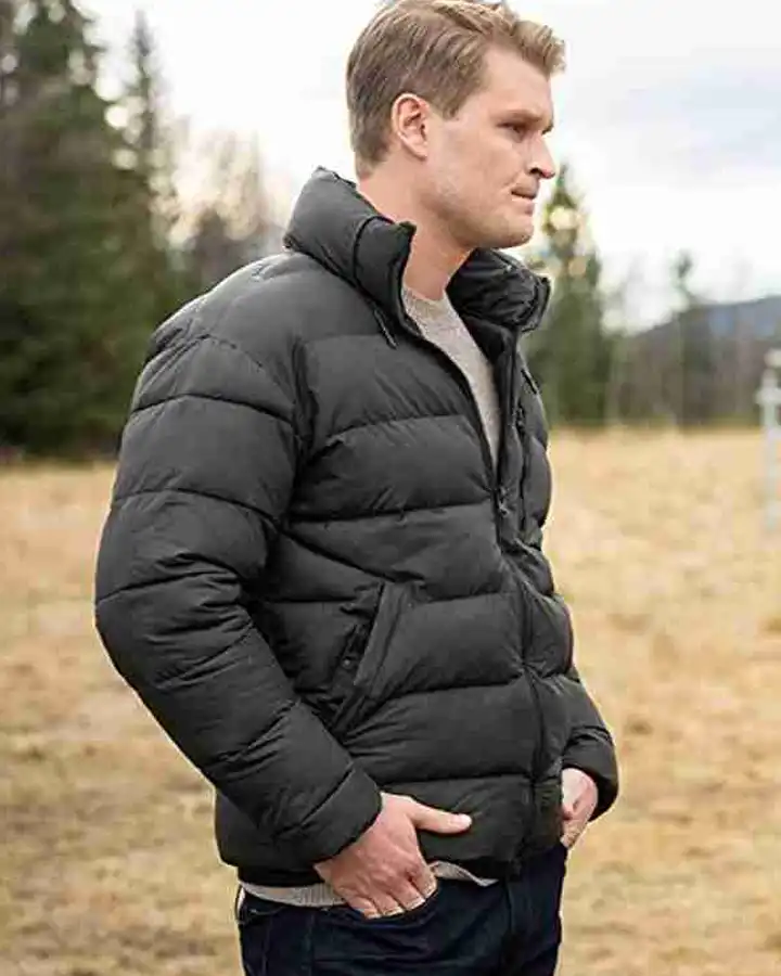 Heartland Adrian Spencer Black Puffer Jacket - William Jacket