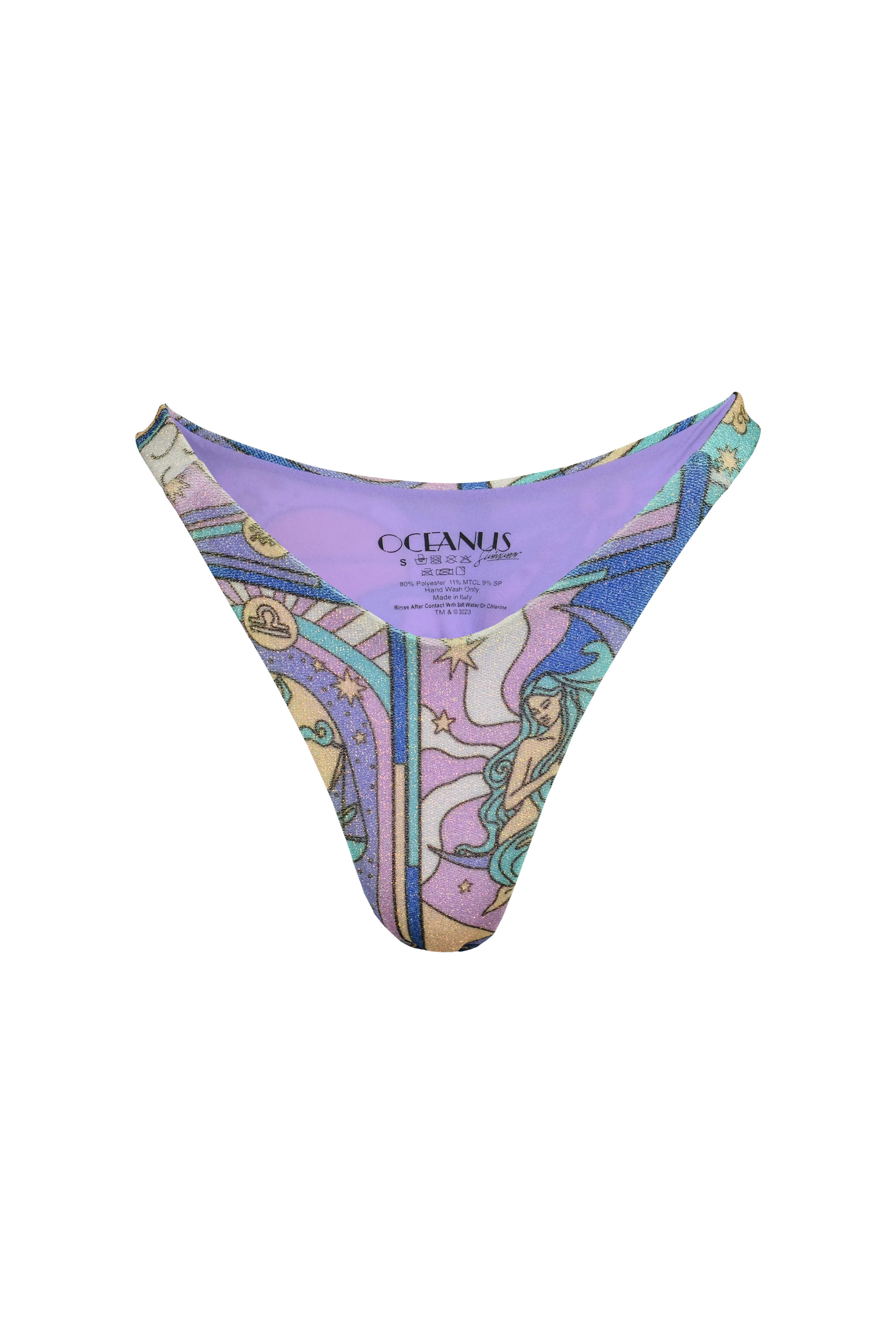 Hester Slip On Multi-Coloured Bikini Bottoms