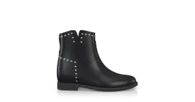 Hidden Wedge Ankle Boots 11783