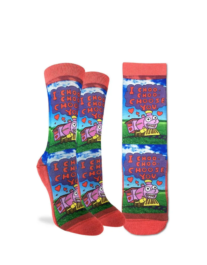 I CHOO CHOO CHOOSE YOU ACTIVE SOCK