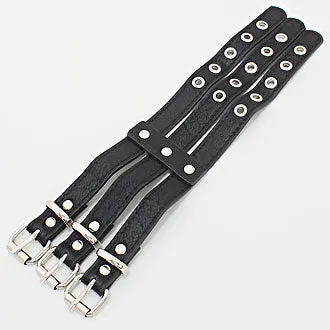 iLLASPARKZ Leather Buckle Band Anklet