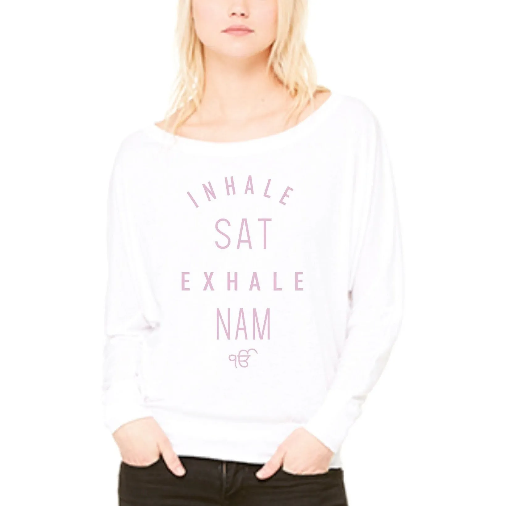 Inhale Sat Exhale Nam Poncho Top