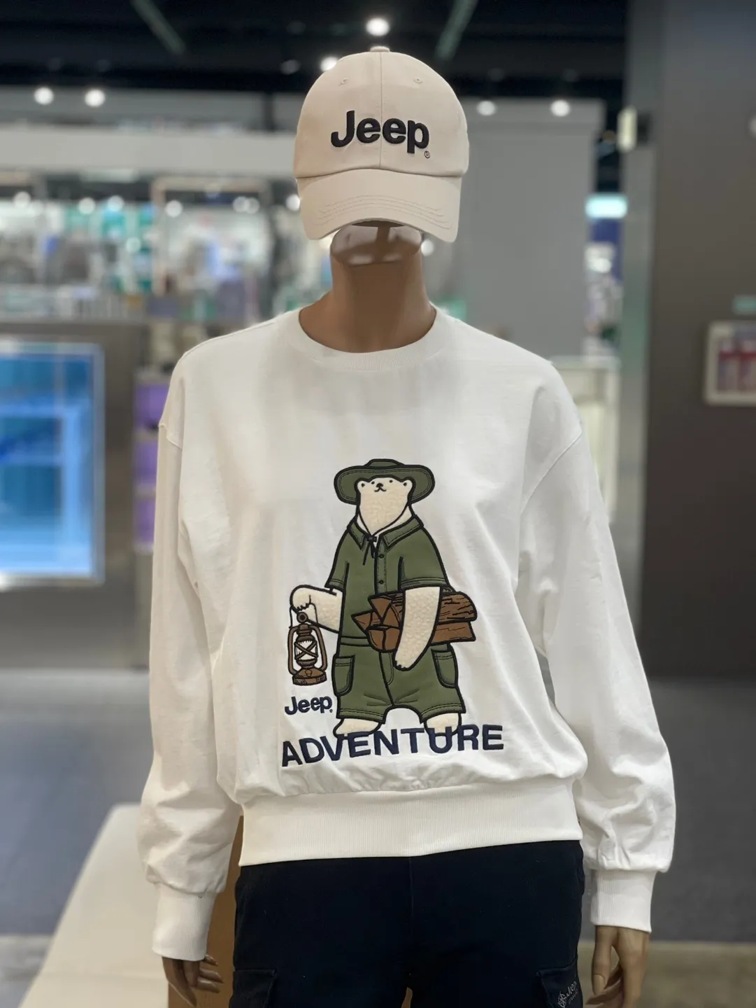 JEEP  |[JEEP]★24SS★Bear Applique Sweat