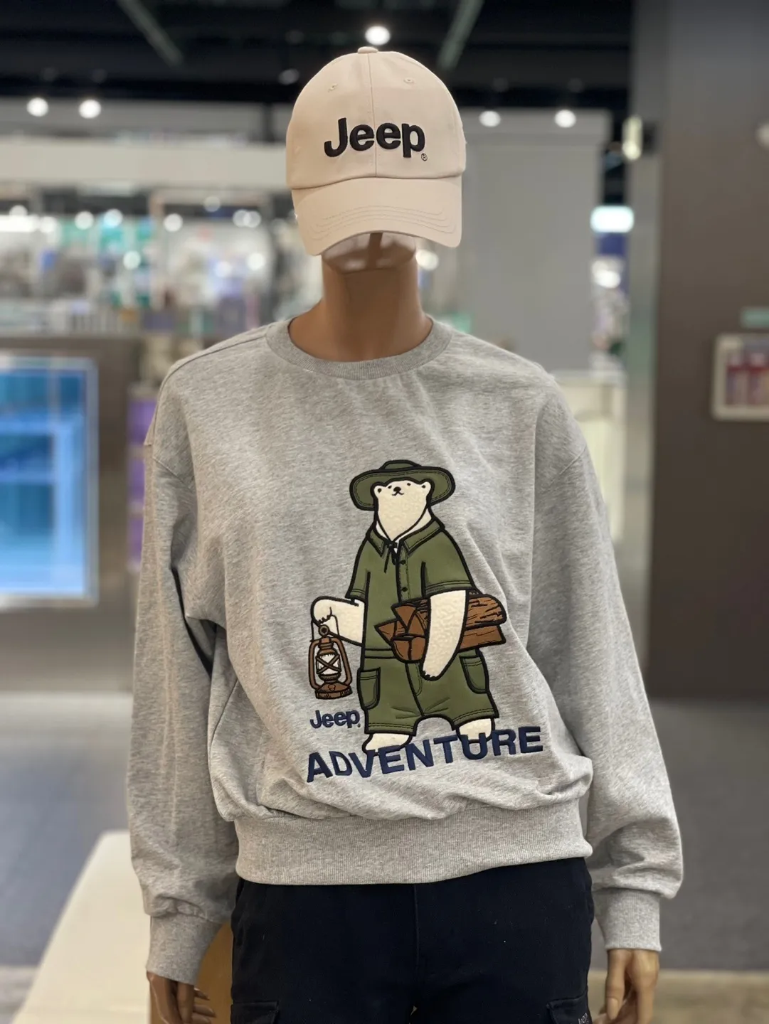 JEEP  |[JEEP]★24SS★Bear Applique Sweat